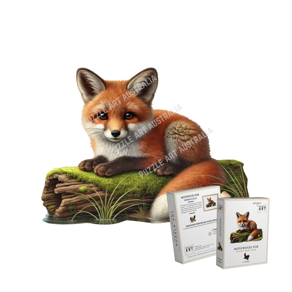 Mosswood Fox Wooden Puzzle