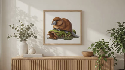 Platypus Dreaming Wooden Puzzle