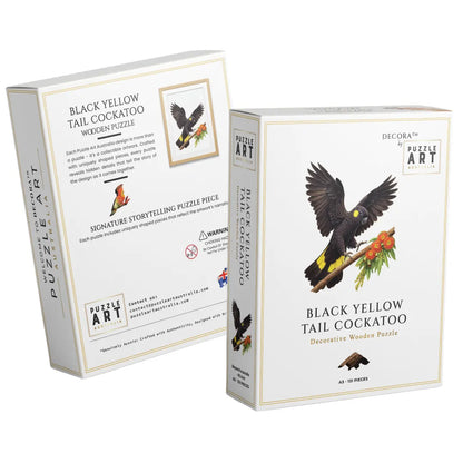 Black Yellow Tail Cockatoo