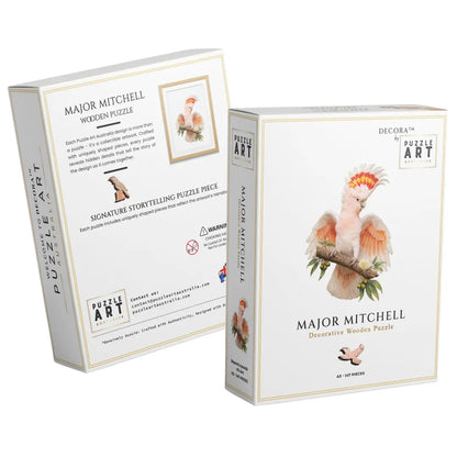 Major Mitchell's Cockatoo Wooden Puzzle